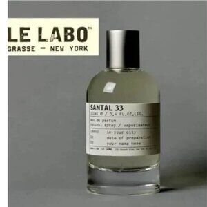 Le Labo Santal 33 Eau de Parfum - Silver and Clear